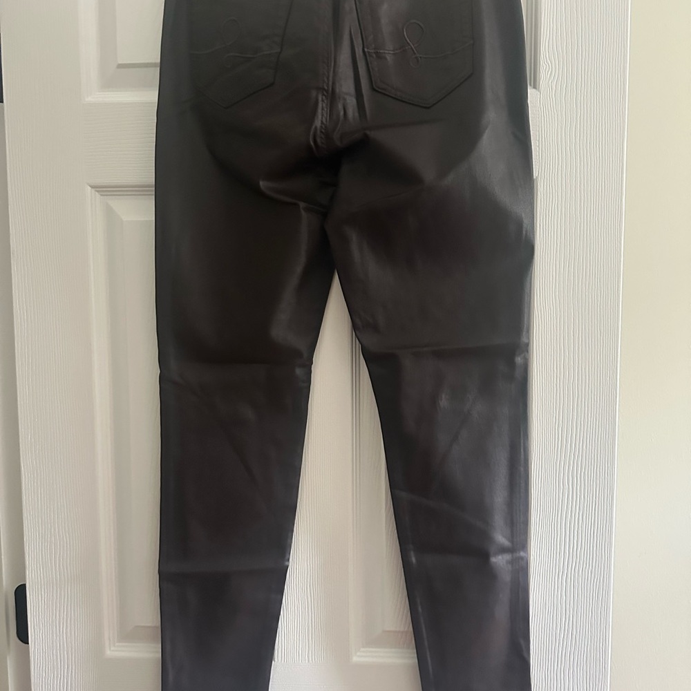 Lilly Pulitzer Brown coated denim Pants coated jeans - Picture 5 of 5